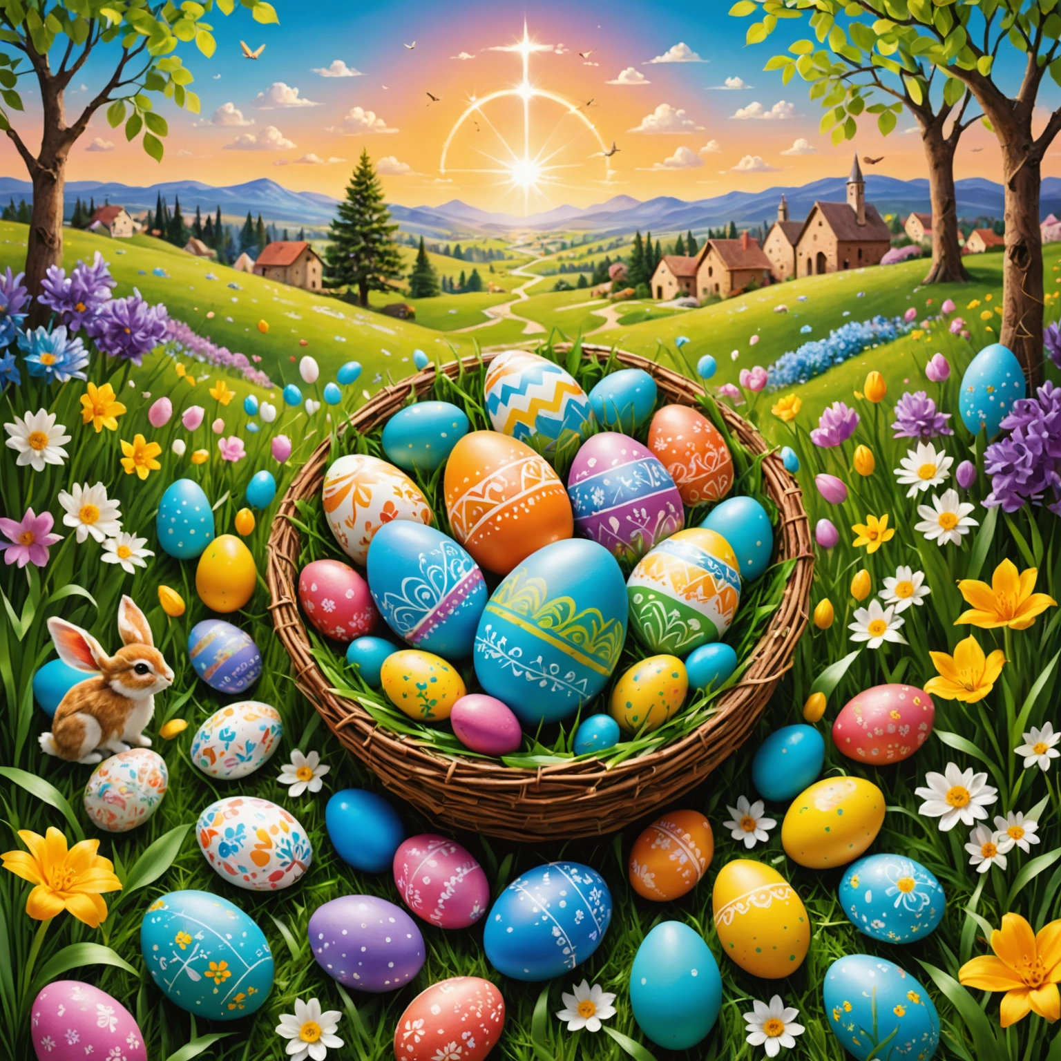 Поздравления с Пасхой 2025: Душевные слова и красивые открытки для самых близких