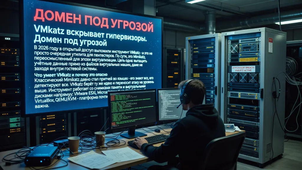 VMkatz вскрывает гипервизоры. Домен под угрозой